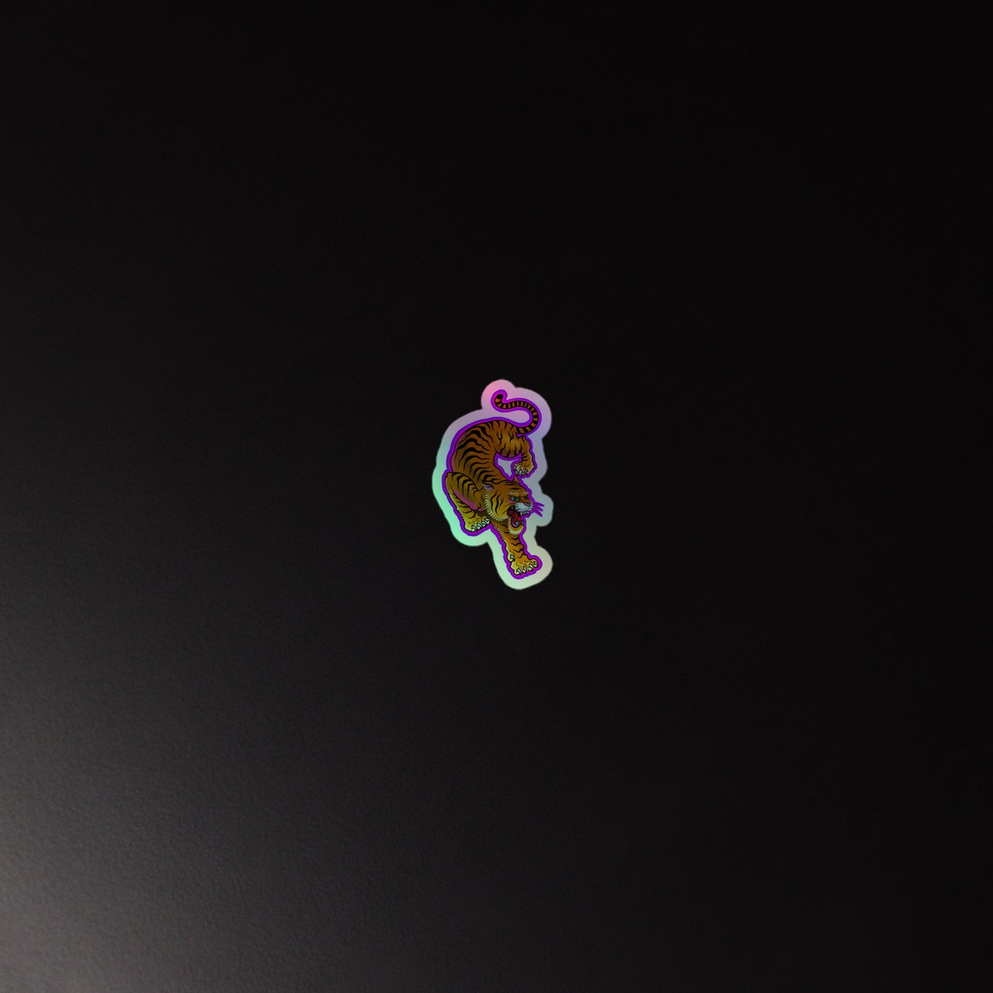 Electric Tiger Holographic stickers