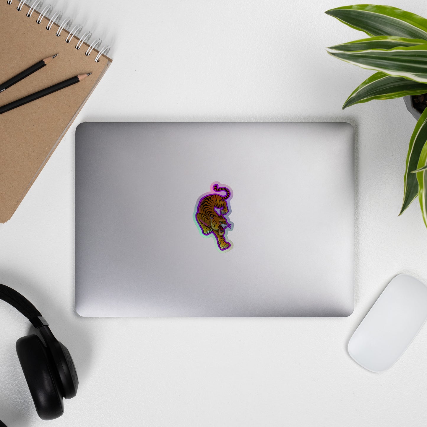 Electric Tiger Holographic stickers