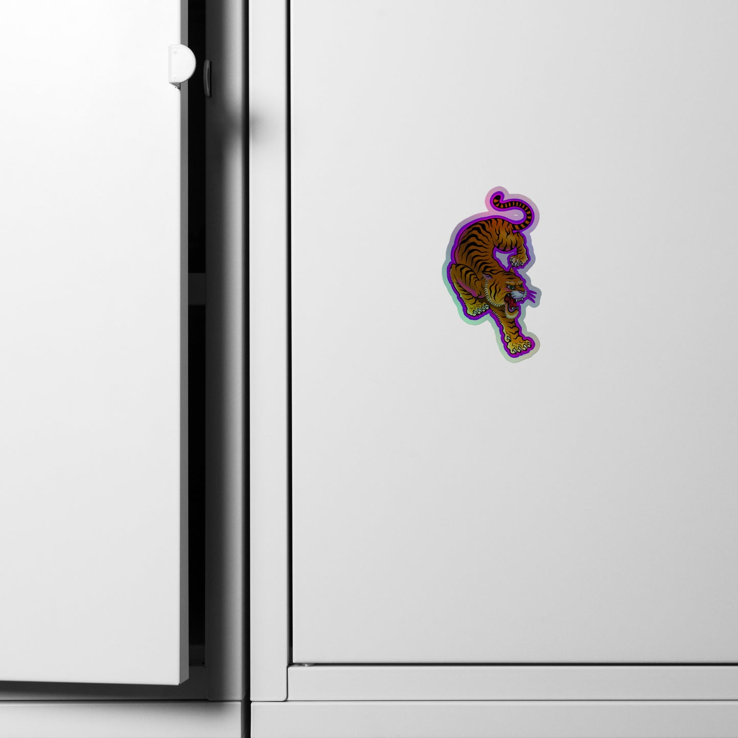 Electric Tiger Holographic stickers