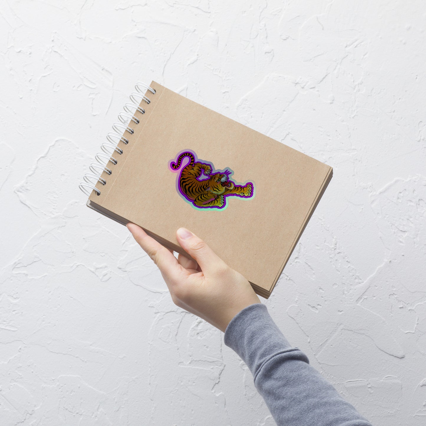 Electric Tiger Holographic stickers