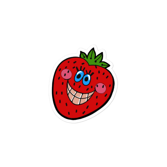 Springtime Friends Strawberry by Jamie stickers