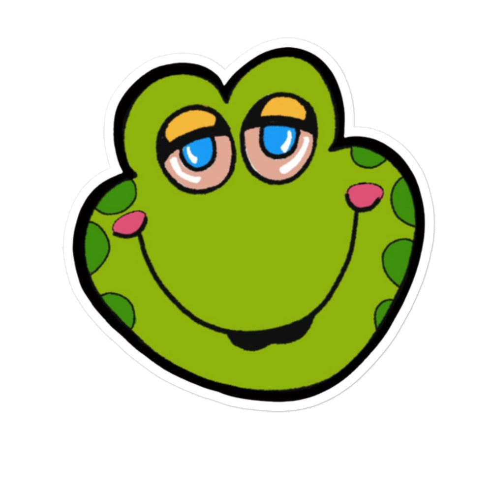 Springtime Friends Frog By Jamie stickers