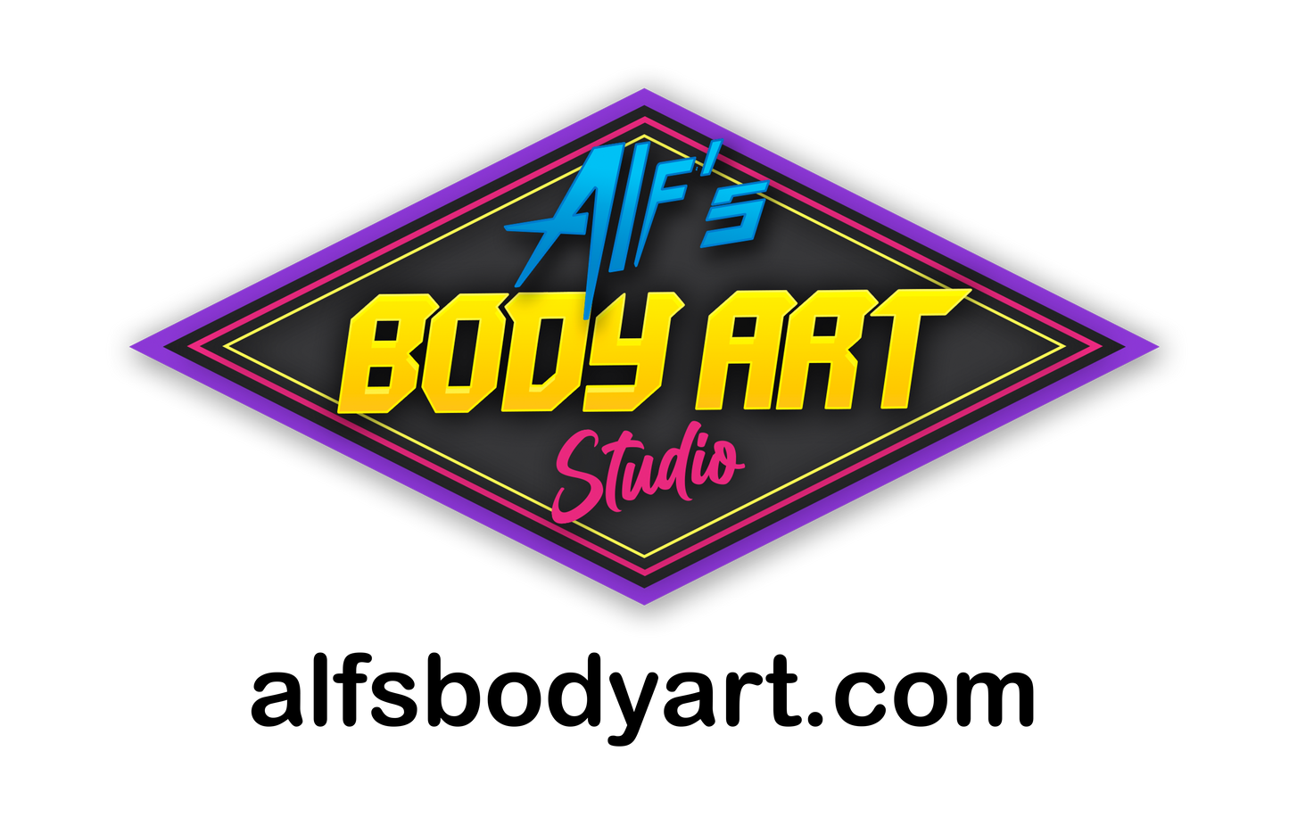 Alf's Body Art Studio Logo
