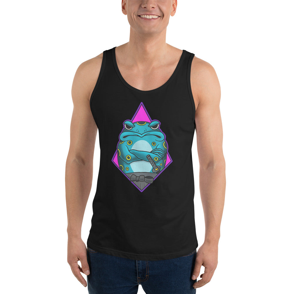 Moody Frog Unisex Tank Top