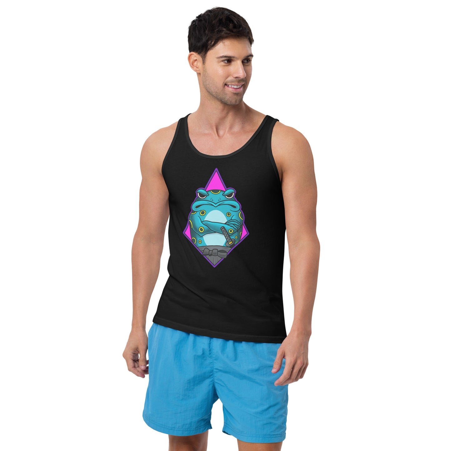 Moody Frog Unisex Tank Top