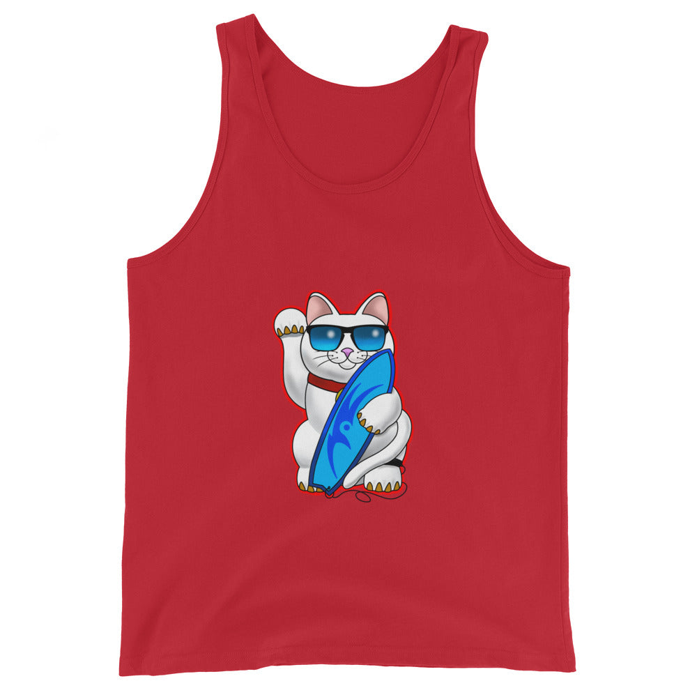 LUCKY SURFER CAT TANK TOP