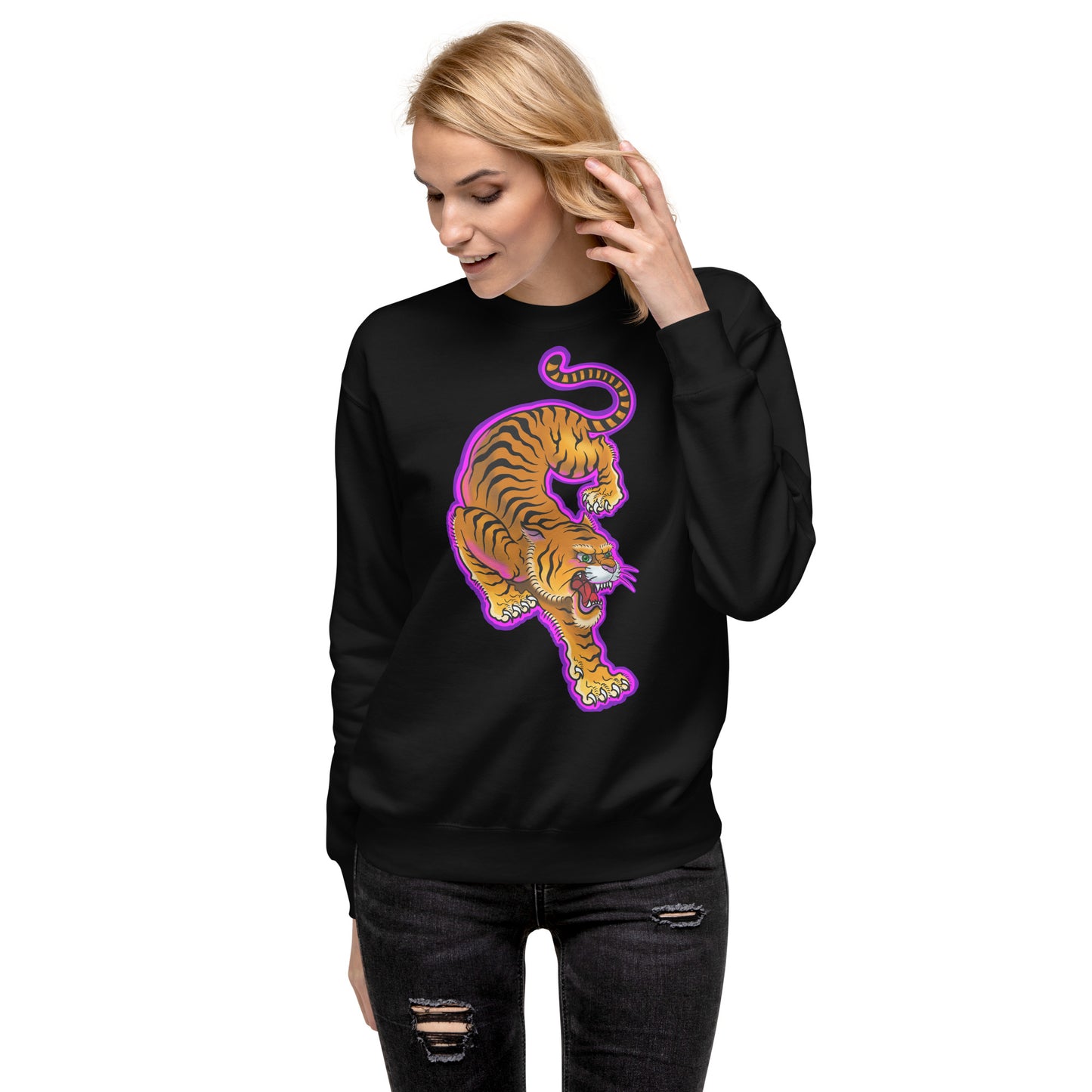 Electric Tiger Unisex Premium Sweatshirt