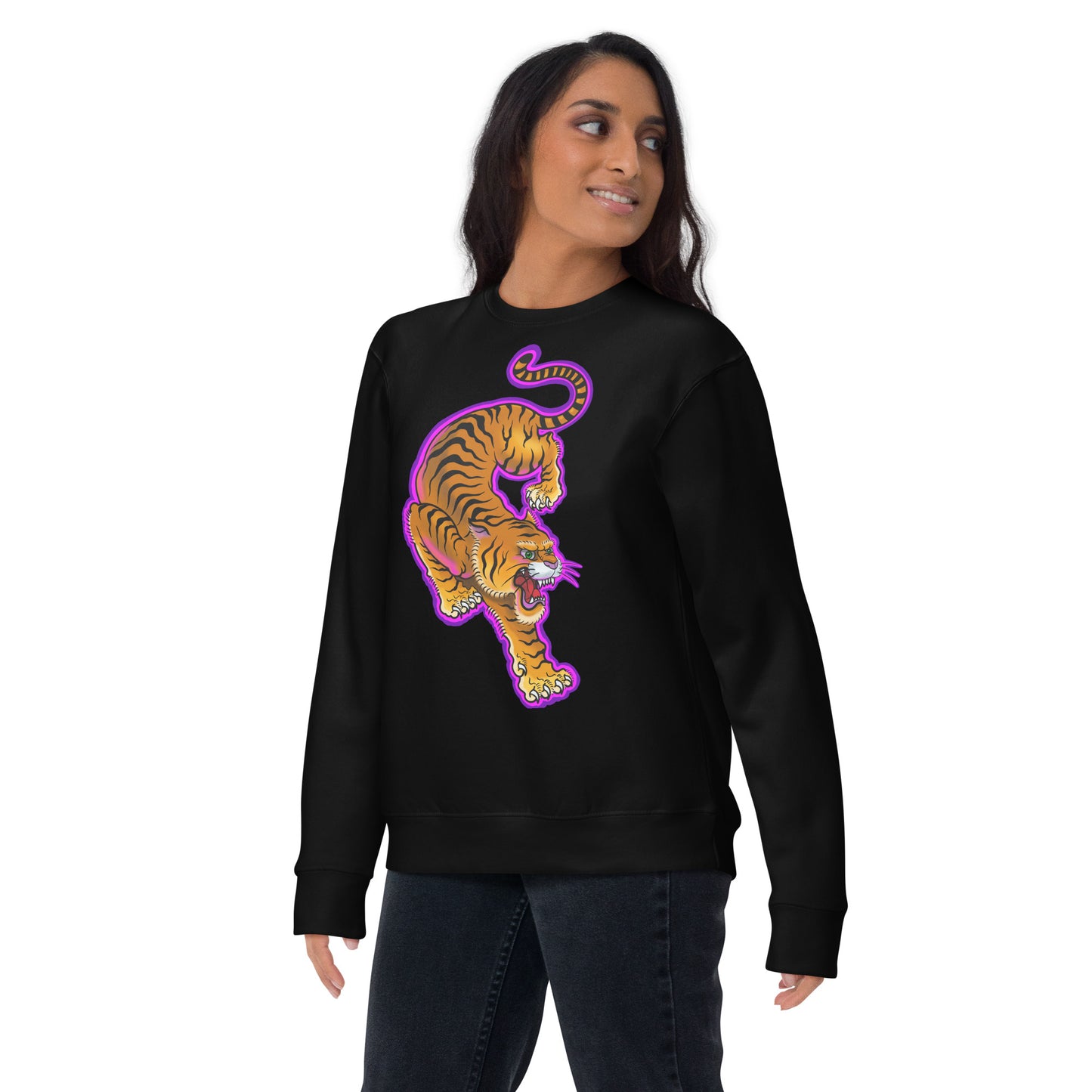 Electric Tiger Unisex Premium Sweatshirt