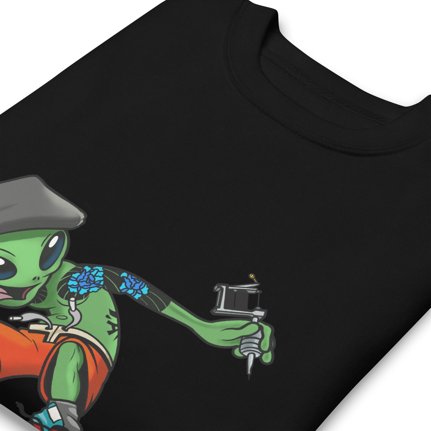 Alien Skater Unisex Premium Sweatshirt