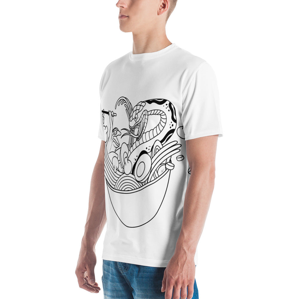 Ramen Brawl Black Jumbo line work unisex tshirt