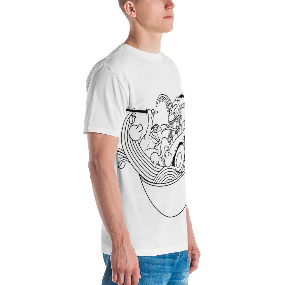 Ramen Brawl Black Jumbo line work unisex tshirt