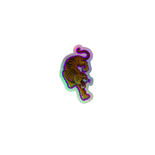 Electric Tiger Holographic stickers