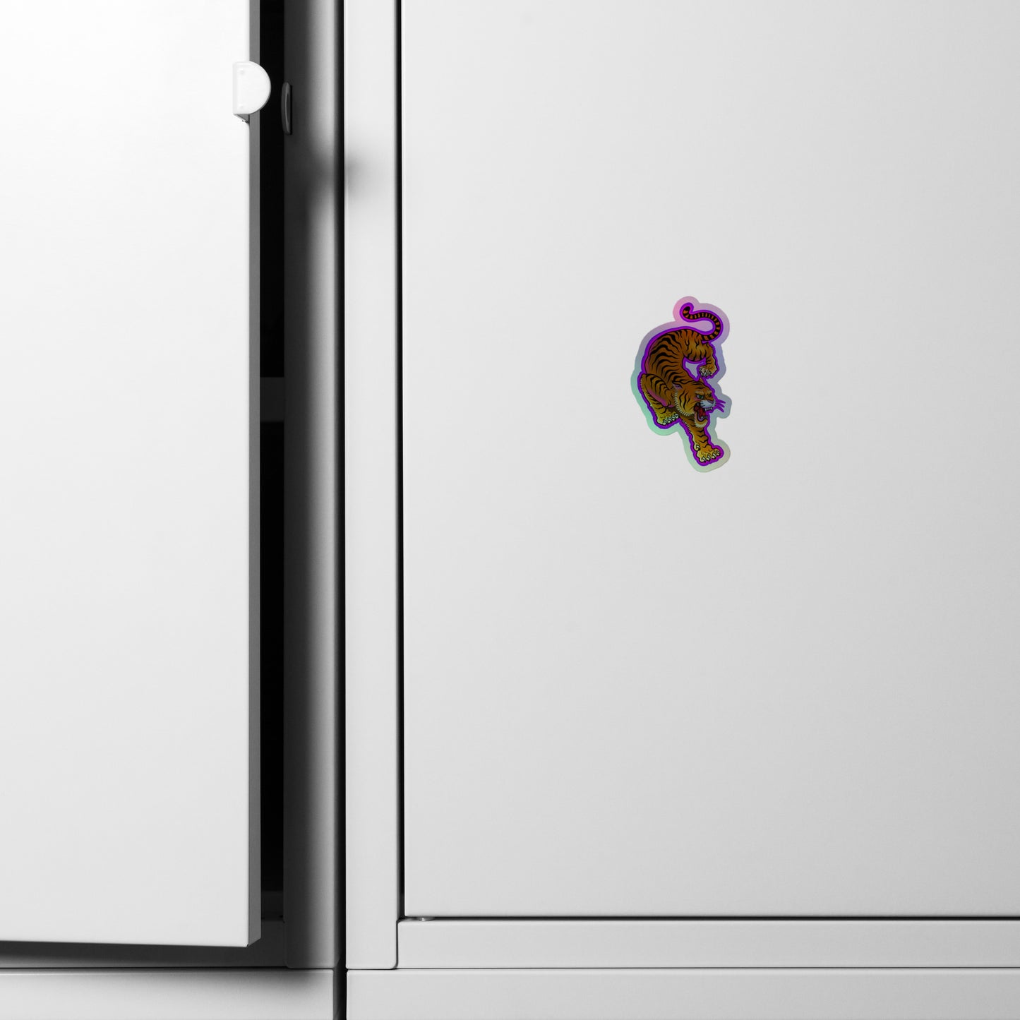 Electric Tiger Holographic stickers