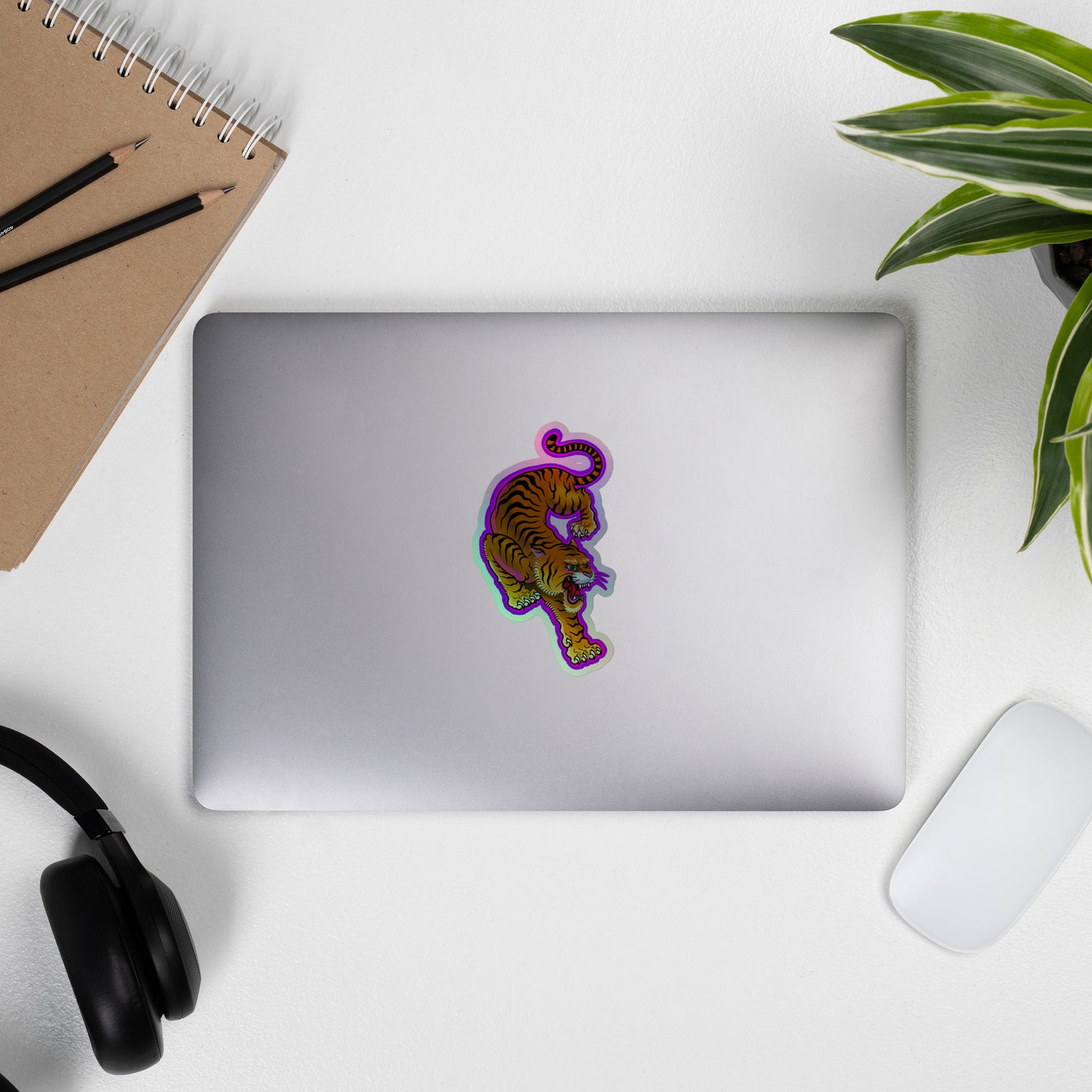 Electric Tiger Holographic stickers