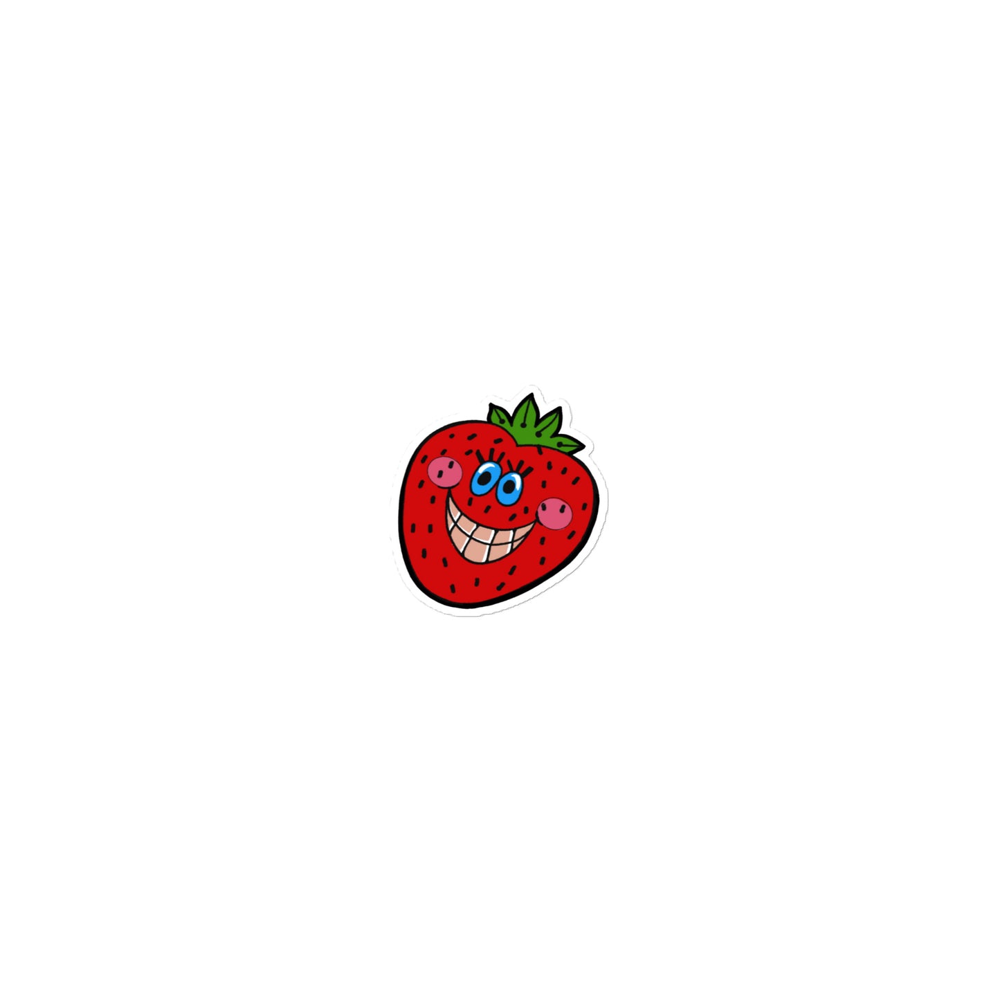 Springtime Friends Strawberry by Jamie stickers