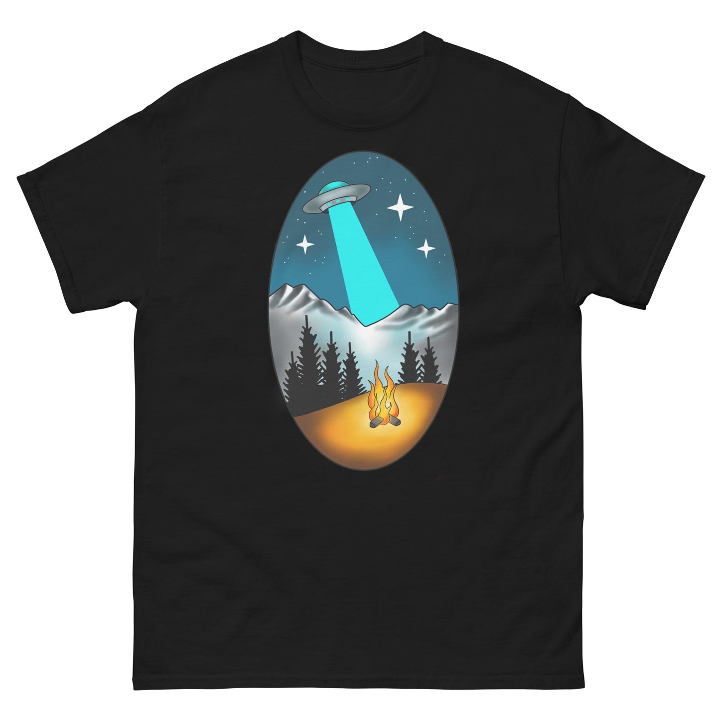 THEY ARE HERE #1 - DESIGN BY ALF UNISEX T SIRT