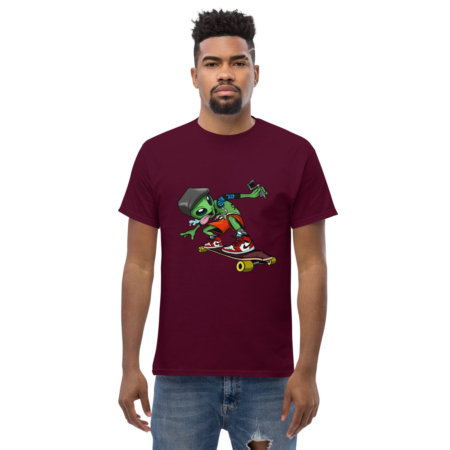 Alien Skater Men's classic tee