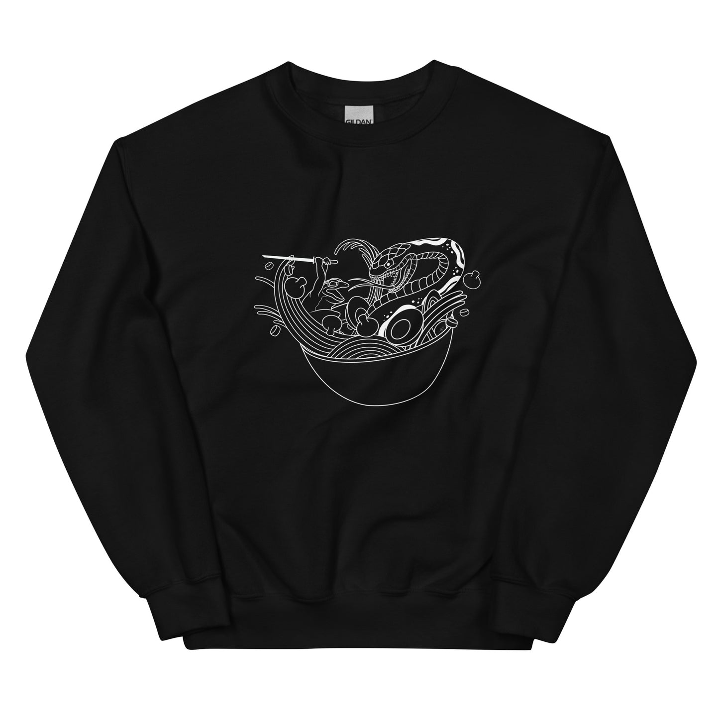 Ramen Brawl Linework Unisex Sweatshirt
