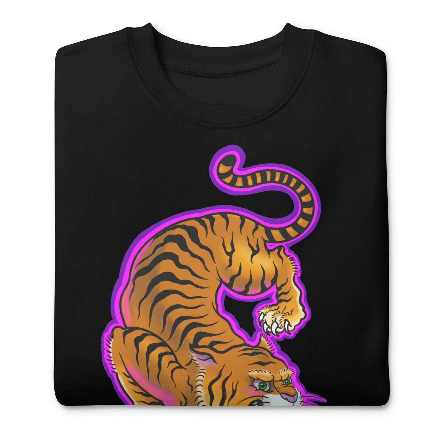 Electric Tiger Unisex Premium Sweatshirt