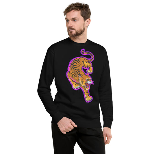 Electric Tiger Unisex Premium Sweatshirt